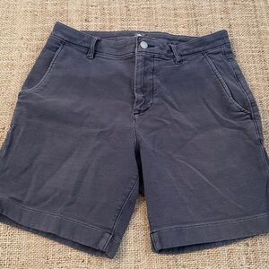 Faherty Chino Shorts Charcoal Gray 7 inch size 31